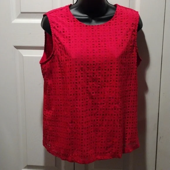 Cynthia Rowley Sleeveless Top M - Picture 3 of 6